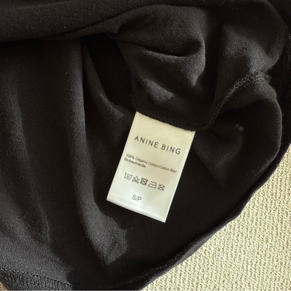 Anine Bing Black Sleeveless Women's Top - Picture 6 of 6